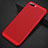 Funda Dura Plastico Rigida Carcasa Perforada para Oppo AX5 Rojo