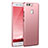 Funda Dura Plastico Rigida Mate M07 para Huawei P9 Plus Rosa