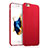 Funda Dura Plastico Rigida Mate para Apple iPhone 6 Plus Rojo