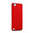 Funda Dura Plastico Rigida Mate para Apple iPod Touch 5 Rojo