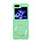 Funda Dura Plastico Rigida Sin Marco Carcasa Mate con Mag-Safe Magnetic BH1 para Samsung Galaxy Z Flip5 5G Verde