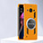 Funda Dura Plastico Rigida Sin Marco Carcasa Mate con Mag-Safe Magnetic S01 para Realme Narzo 60 5G Amarillo