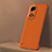 Funda Dura Plastico Rigida Sin Marco Carcasa Mate P01 para Huawei Honor 50 5G Naranja