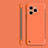 Funda Dura Plastico Rigida Sin Marco Carcasa Mate P01 para Huawei Honor 60 SE 5G Naranja