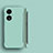 Funda Dura Plastico Rigida Sin Marco Carcasa Mate P01 para Oppo A58 4G Menta Verde