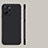 Funda Dura Plastico Rigida Sin Marco Carcasa Mate para Realme 10T 5G Negro