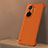 Funda Dura Plastico Rigida Sin Marco Carcasa Mate Z01 para Huawei Honor 60 Pro 5G Naranja