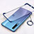 Funda Dura Ultrafina Carcasa Transparente Mate H03 para Huawei P30 Lite New Edition Azul