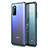 Funda Dura Ultrafina Carcasa Transparente Mate U01 para Huawei Honor View 30 Pro 5G Verde