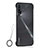 Funda Dura Ultrafina Carcasa Transparente Mate U01 para Huawei Nova 6 Negro