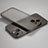 Funda Dura Ultrafina Carcasa Transparente Mate U02 para Apple iPhone 13 Gris