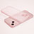 Funda Dura Ultrafina Carcasa Transparente Mate U02 para Apple iPhone 13 Rosa