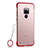 Funda Dura Ultrafina Carcasa Transparente Mate U03 para Huawei Mate 20 Rojo