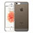 Funda Dura Ultrafina Transparente Mate para Apple iPhone SE Gris