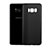 Funda Dura Ultrafina Transparente Mate T01 para Samsung Galaxy S8 Negro