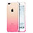 Funda Gel Ultrafina Transparente Gradiente G01 para Apple iPhone 7 Plus Rosa