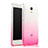 Funda Gel Ultrafina Transparente Gradiente para Xiaomi Mi 4 Rosa