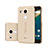 Funda Gel Ultrafina Transparente para Google Nexus 5X Oro