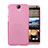 Funda Gel Ultrafina Transparente para HTC One E9 Plus Rosa