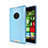 Funda Gel Ultrafina Transparente para Nokia Lumia 830 Azul