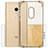 Funda Gel Ultrafina Transparente para Xiaomi Redmi Note 4 Standard Edition Oro