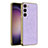 Funda Lujo Cuero Carcasa AC2 para Samsung Galaxy S21 Plus 5G Morado