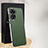 Funda Lujo Cuero Carcasa AT1 para Huawei Honor 60 Pro 5G Verde