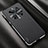 Funda Lujo Cuero Carcasa AT2 para Huawei Honor Magic5 Pro 5G Negro