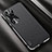 Funda Lujo Cuero Carcasa AT2 para Huawei P60 Pro Negro