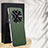 Funda Lujo Cuero Carcasa AT2 para Oppo Find X7 5G Verde