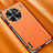 Funda Lujo Cuero Carcasa AT2 para Vivo X90 Pro 5G Naranja