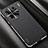 Funda Lujo Cuero Carcasa AT2 para Vivo X90 Pro 5G Negro