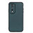 Funda Lujo Cuero Carcasa B01H para Huawei Honor 80 5G Verde