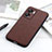 Funda Lujo Cuero Carcasa B01H para Realme Narzo 50 5G Marron