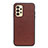 Funda Lujo Cuero Carcasa B01H para Samsung Galaxy A13 4G Marron