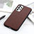 Funda Lujo Cuero Carcasa B01H para Samsung Galaxy A23 4G Marron