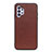 Funda Lujo Cuero Carcasa B01H para Samsung Galaxy A32 4G Marron