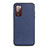 Funda Lujo Cuero Carcasa B01H para Samsung Galaxy S20 FE (2022) 5G Azul