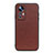 Funda Lujo Cuero Carcasa B01H para Xiaomi Mi 12 5G Marron