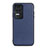 Funda Lujo Cuero Carcasa B01H para Xiaomi Redmi K50 5G Azul