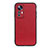Funda Lujo Cuero Carcasa B02H para Xiaomi Mi 12S 5G Rojo