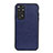 Funda Lujo Cuero Carcasa B02H para Xiaomi Redmi Note 11 4G (2022) Azul