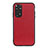 Funda Lujo Cuero Carcasa B02H para Xiaomi Redmi Note 11 4G (2022) Rojo