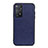 Funda Lujo Cuero Carcasa B02H para Xiaomi Redmi Note 11 Pro 5G Azul