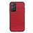 Funda Lujo Cuero Carcasa B02H para Xiaomi Redmi Note 11 Pro 5G Rojo