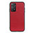 Funda Lujo Cuero Carcasa B02H para Xiaomi Redmi Note 12 Pro 4G Rojo