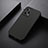 Funda Lujo Cuero Carcasa B02H para Xiaomi Redmi Note 12 Pro 5G Negro