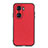 Funda Lujo Cuero Carcasa B03H para Huawei Honor 60 Pro 5G Rojo