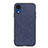 Funda Lujo Cuero Carcasa B03H para Samsung Galaxy A03 Core Azul