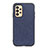 Funda Lujo Cuero Carcasa B03H para Samsung Galaxy A13 4G Azul